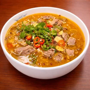 Canh Ba Chỉ Bò Mỹ Chua Cay