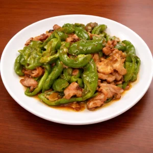 Ớt Xoăn Xào Thịt