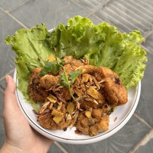 Gà rang muối tứ xuyên