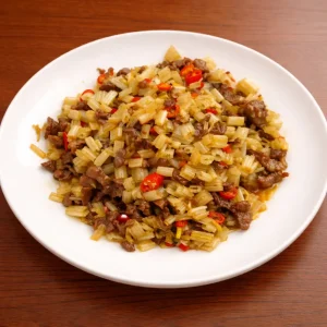 Bò Băm Xào Cần Trắng Trung Hoa