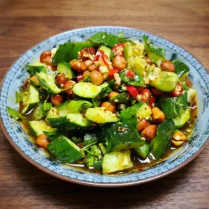Nộm Dưa Chuột Vị Trung Hoa
