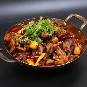 Lẩu Ếch Khô Tê Cay