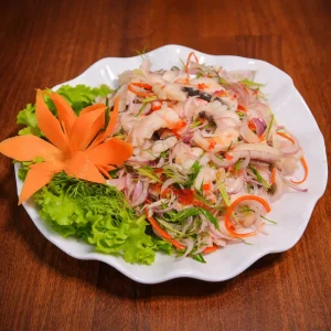 Nộm Cá Tầm/Lăng Bóp Hành Tím