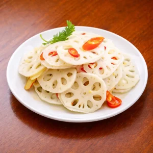 Củ sen xào